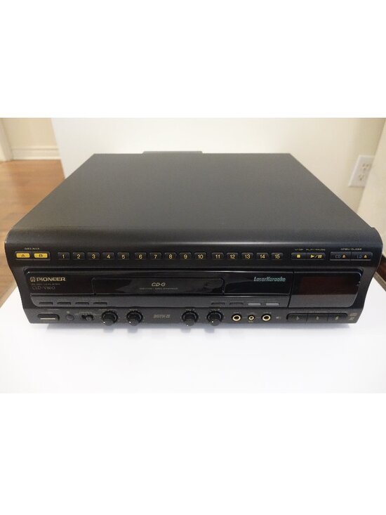 Pioneer Other - Pioneer CLD-V860 Karaoke CD/CDV/LD Both Sides Play Laser Disc Player